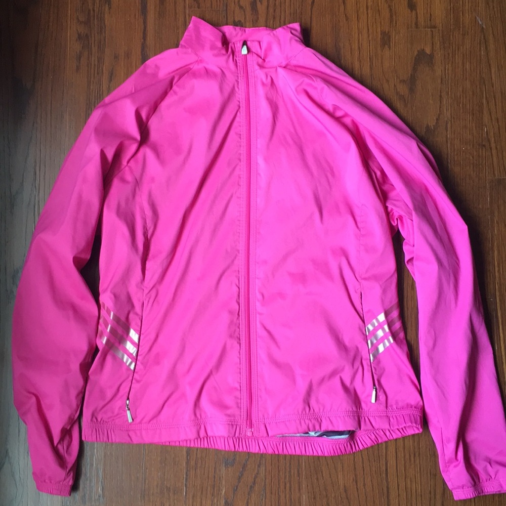 Pink Adidas Windbreaker